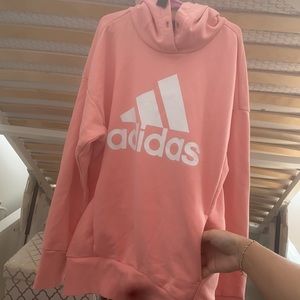 Pink hoodie